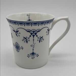 Elegant and Dainty ‘Ingrid’ Blue and White Fine Bone China by Queen’s.